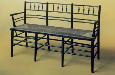 Chaise à siège en jonc du Sussex